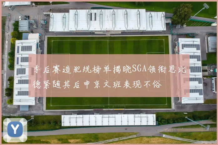季后赛造犯规榜单揭晓SGA领衔恩比德紧随其后申京文班表现不俗